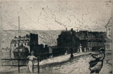 Drachenflieger, Montmartre, 1915