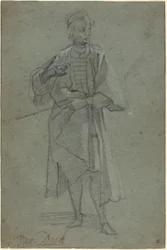 Figur eines Mannes [recto]