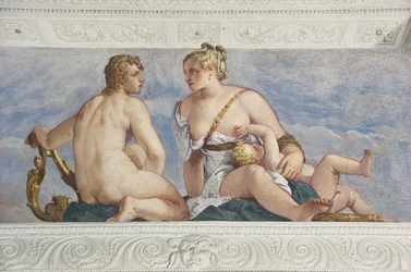 Apollo und Venus, aus der Sala di Bacco, ca. 1561
