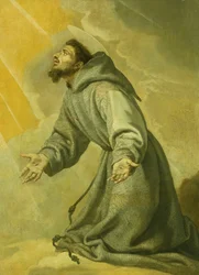 Der heilige Franziskus empfängt die Stigmata