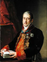 Porträt von Juan Miguel de Grijalba, ca. 1825