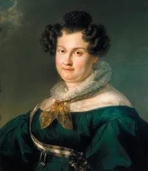 Porträt von Maria Cristina Ferdinand von Bourbon