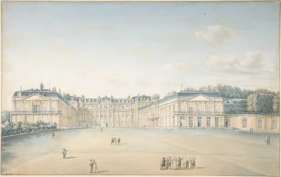 Innenhof des Schlosses Saint-Cloud