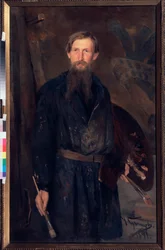 Porträt des Künstlers Viktor Vasnetsov