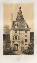 Tor des Schlosses von Outrelaise (Calvados)