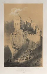 Pl. 30, Schloss Crussol Drome, 1860