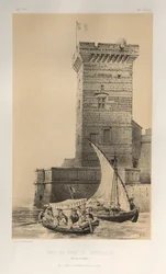 Pl. 34, Tour Du Port De Marseille Bouches Du Rhône, 1860