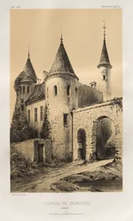 Pl. 89, Château du Vaumissel Calvados, 1860