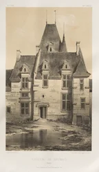 ...Pl. 97, Schloss Baumais Calvados, 1860