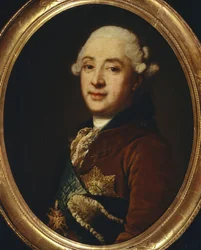 Porträt von Vizekanzler Fürst Alexander Michailowitsch Golizyn, 1764