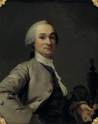 Porträt von Lorenz Spengler, Elfenbeindreher und Kurator des Königlichen Dänischen Kunstkammer