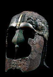 Vorwikingerkunst: Kriegerhelm