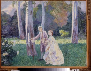 Der Spaziergang im Park