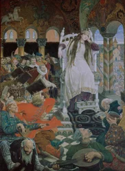 Die Prinzessin, die nie lächelte Nesmeyana, 1914-1916