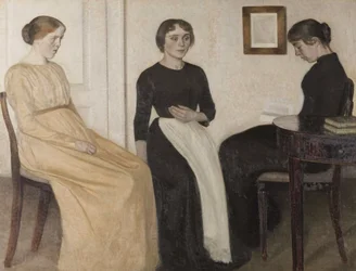 Drei junge Frauen, 1888