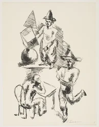 Blatt aus "Klingens Kunstnermappe Nr. 2"