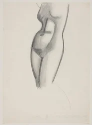 Weibliches Modell, Torso