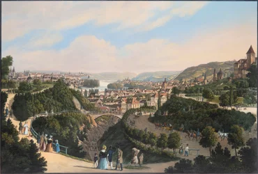 Neustadt, Vysehrad und Smichov, ca. 1830