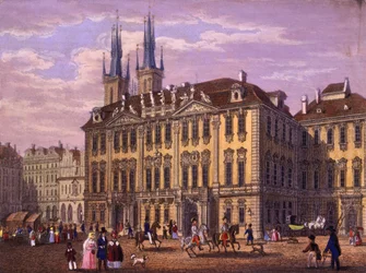 Goltz-Kinsky-Palast, Prag, 1847