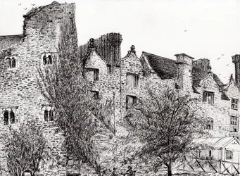 Schlossruine Hay on Wye, 2007