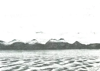 Jura-Szene von der Fähre