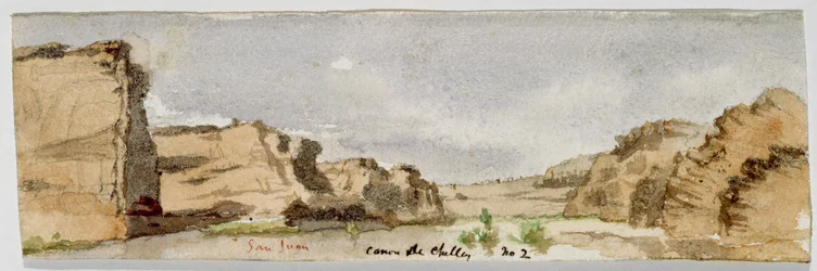 Canyon de Chelly Nr. 2 (Canyon de Chelly, Arizona), 1869-1871