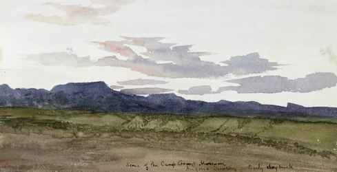 Szene des Camp Grant Massakers, Arizona