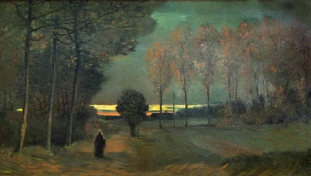 Herbstlandschaft am Abend, 1884