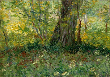 Sous-bois Unterholz, 1887