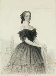 Porträt der Kaiserin Eugénie