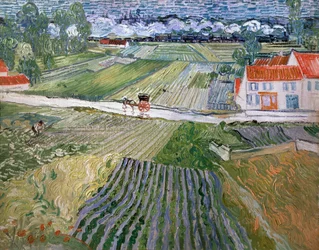 Landschaft bei Auvers nach dem Regen, 1890.