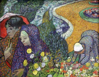 Erinnerung an den Garten in Etten, Damen von Arles, 1888