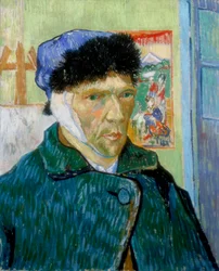 Selbstporträt mit verbundenem Ohr, 1889