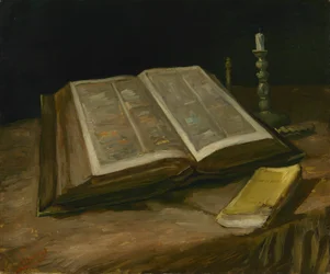 Stillleben mit Bibel