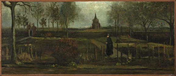 Der Pfarrgarten in Nuenen im Frühling