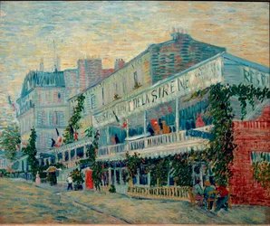Das Restaurant La Sirène in Asnières