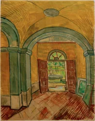 Vestibül in der Heilanstalt