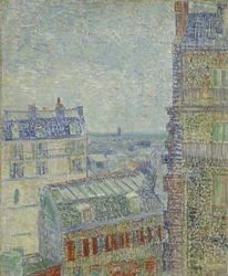 Blick aus Theos Wohnung