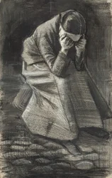 Weinende Frau, 1883