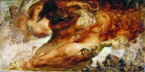 Herkules und die Hydra, die zweite Arbeit