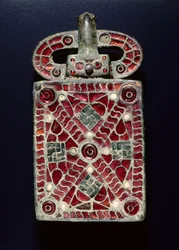 Gürtelschnalle, ca. 525-560