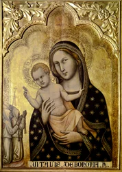 Madonna mit Kind, 1345-1350