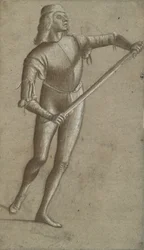 Carpaccio - Ein Gondoliere (recto), um 1514-1520