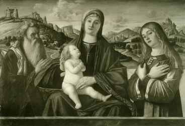 Carpaccio - Maria mit dem Kind und zwei Heiligen, Ident.Nr. 14