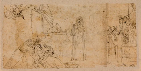 Studien für eine Verkündigung; für das Martyrium der Heiligen Agatha; für eine trauernde Madonna