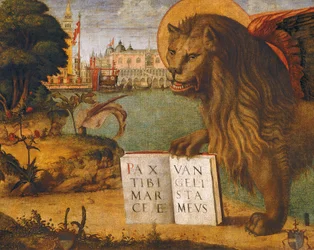Der Löwe von St. Markus, von Vittore Carpaccio (ca. 1465-1525 oder 1526)