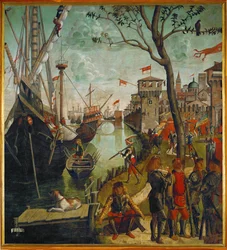 Die Ankunft der Pilger in Köln