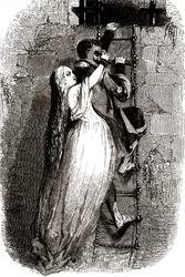 Milady de Winters Flucht
