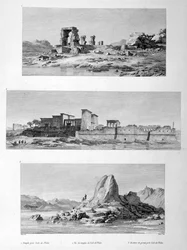 Ruinen der Tempel von Philae, Ägypten