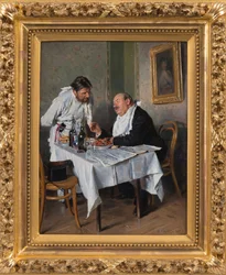 In einem Restaurant